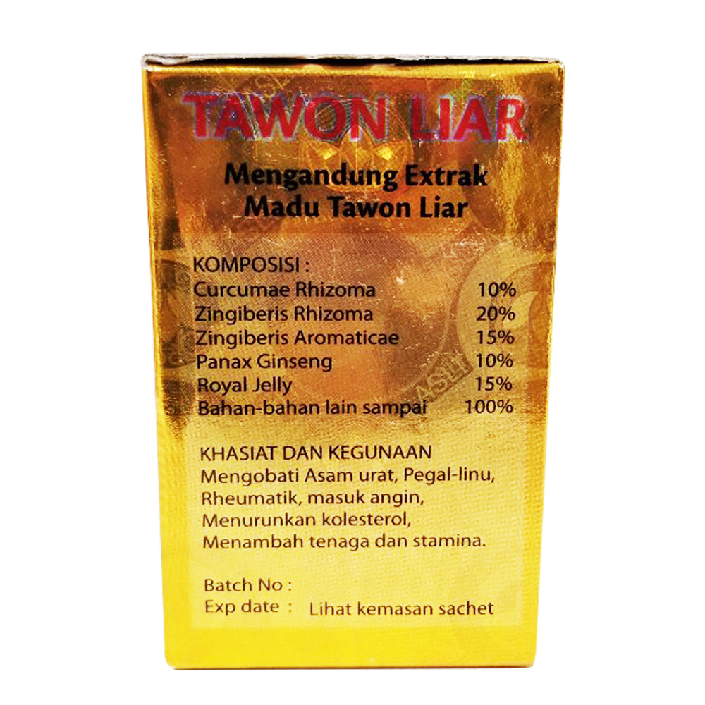 Tawon Liar Native Indonesian Herbs for Gout Cholesterol